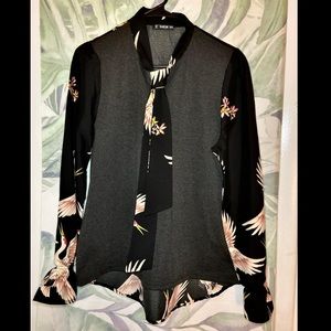 Blouse, Size Medium to Large, Runs Big